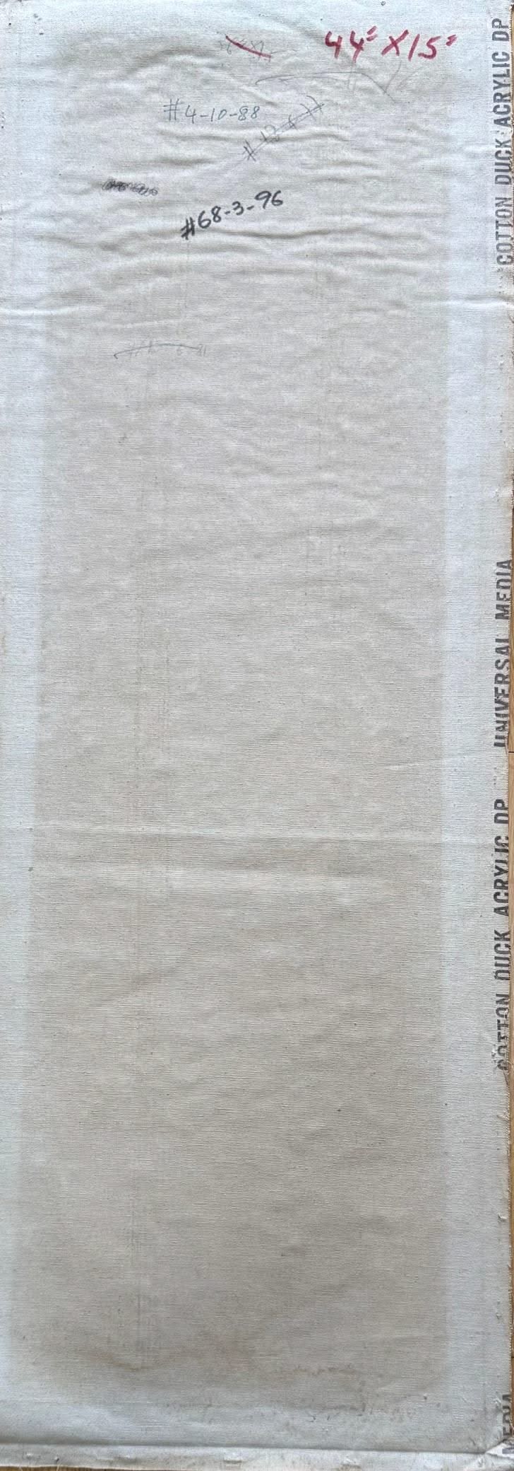 Lyonel Laurenceau (Haitian, b. 1942) 44"x15" Rara 1975 Acrylic on Canvas Painting#68-3-96GSN-NY