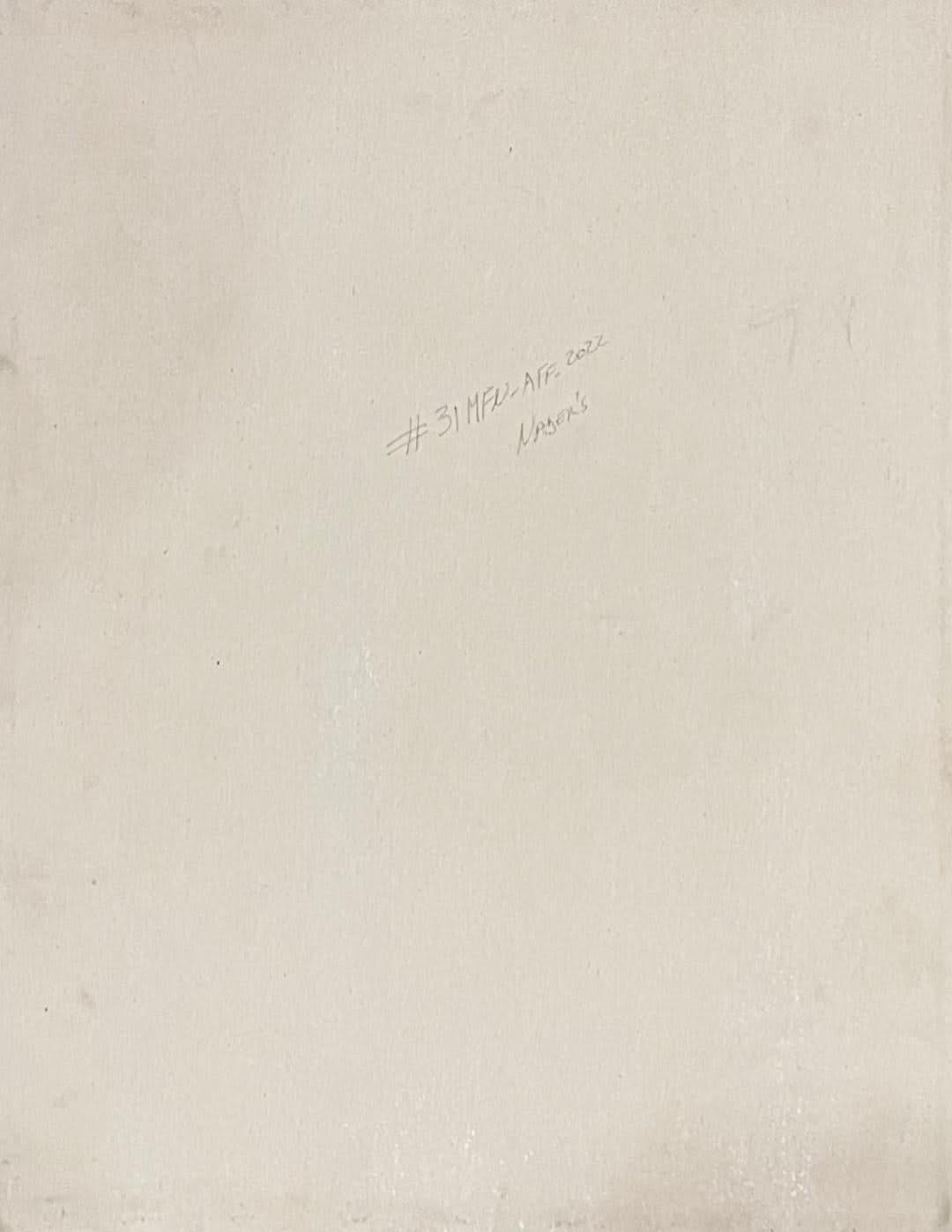 Albott Bonhomme 24"x20" Three Birds In Tropical Jungle With Cascade & Trees 2022 Acrylic on Canvas Painting #31MFN