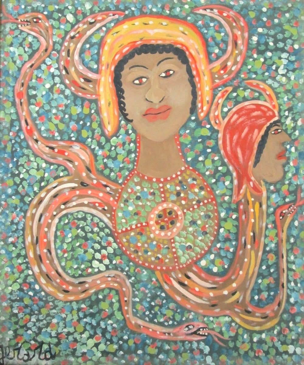 Gerard Fortune 24"x20" Marassas 1991 Acrylic on Canvas #J7-HA