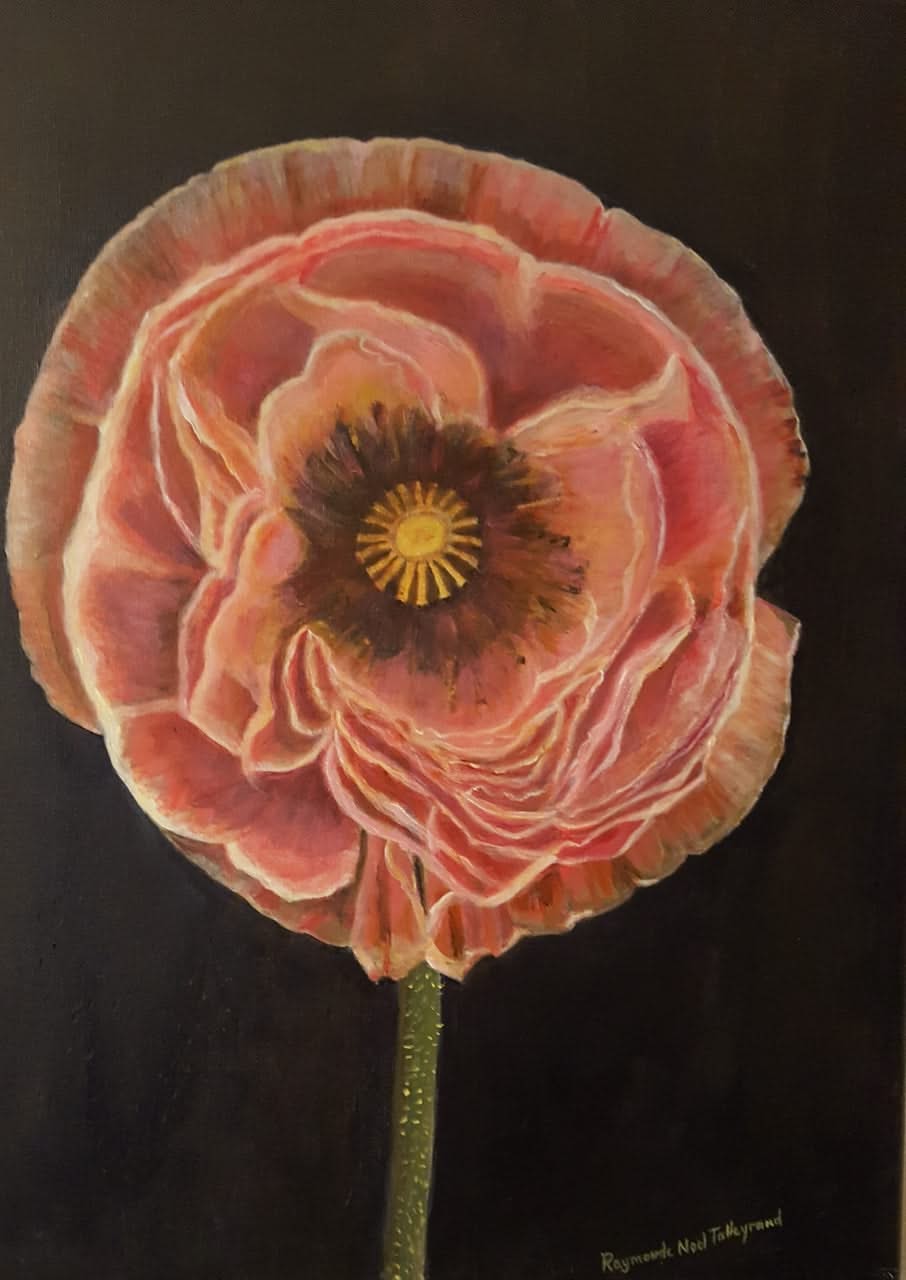 Raymonde Talleyrand 20"x16" Translucence 2017 Acrylic on Canvas