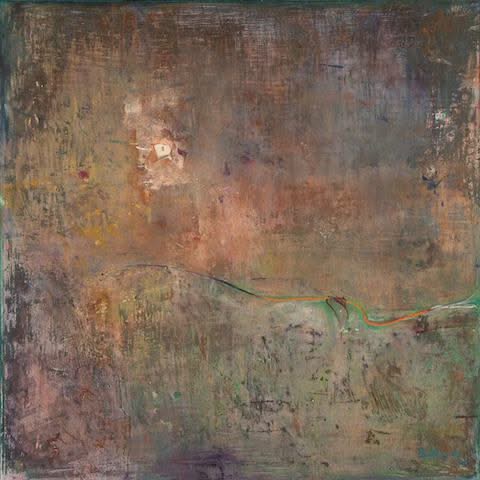 Pascal Smarth 48"x48" Regards Sur La Vie Etude#12 Acrylic on Canvas 2007