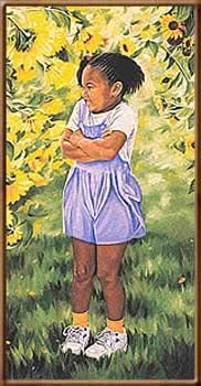 Sophia Lacroix 18"x9.5" Frileuse (Frosty)Giclee en papel Edición limitada 95 s/n #6LS-11-10