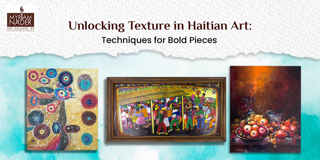 Unlocking Texture in Haitian Art: Techniques for Bold Pieces