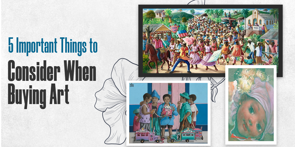 Five Important Things to Consider When Buying Art