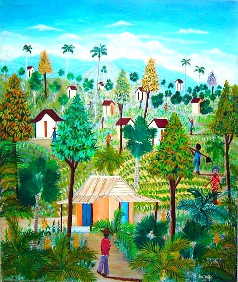 Benito Auguste (Haitian, b.1946)