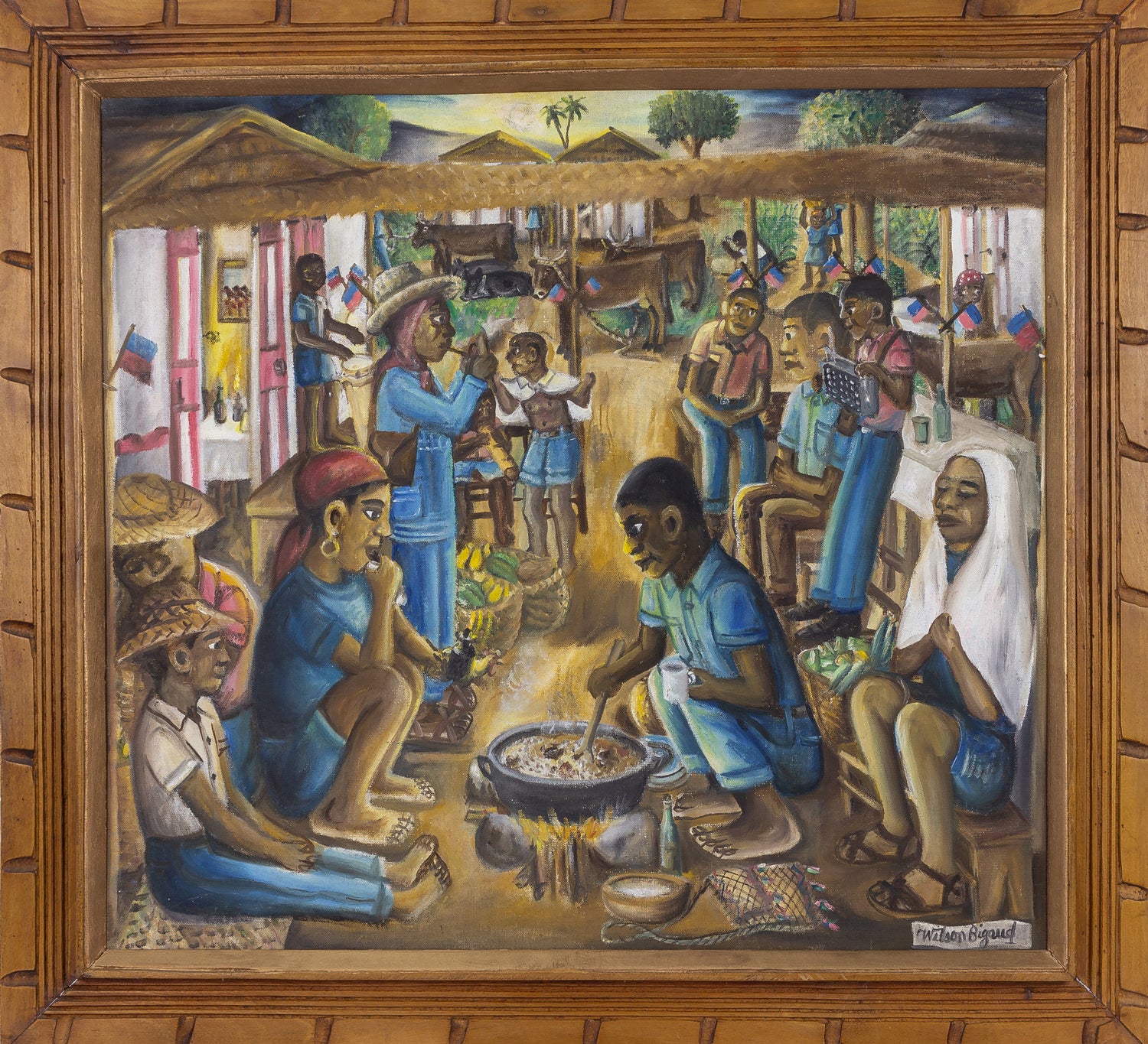 New original Haitian art collection displayed at Myriam Nader Gallery New York