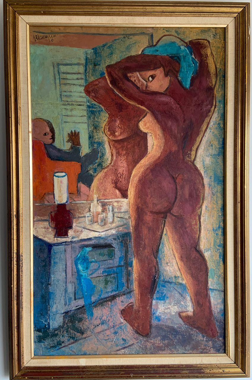 Rose-Marie Desruisseau (1953–1988) was a major Haitian woman painter celebrated for expressive color, Vodou symbolism, and strong cultural engagement.