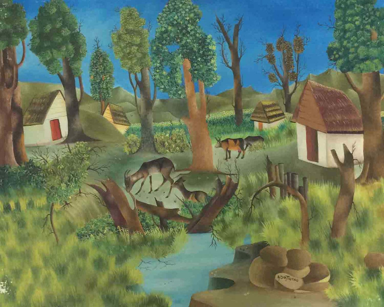 Andre Saturne (Haitian, 1927-1983)