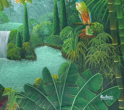 Albott  Bonhomme 30"x24" Signature Painting #58MFN