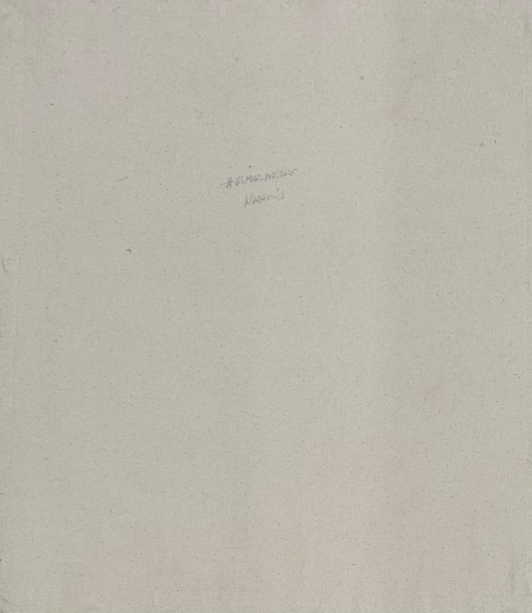 Albott Bonhomme 20"x16" The Green Silence 2025 Acrylic on Canvas Unframed Painting #63MFN