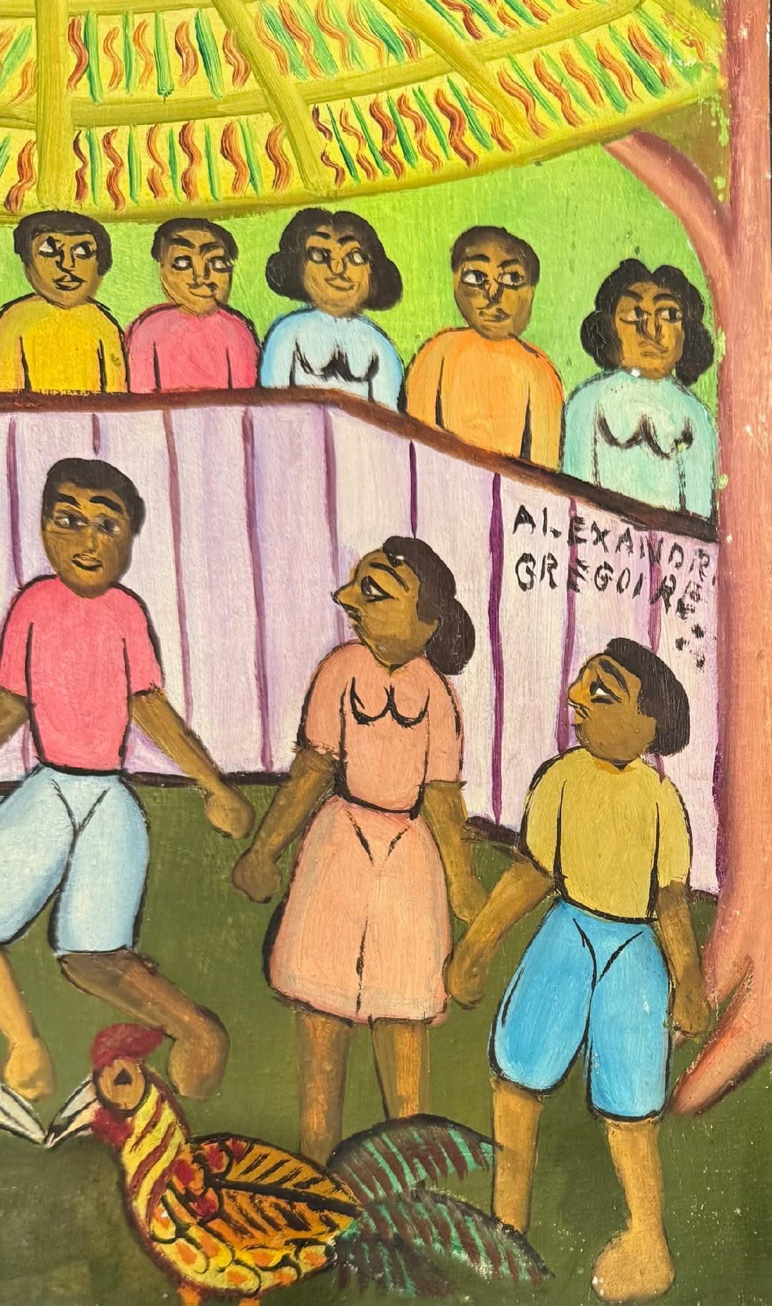 Alexandre Gregoire 16"x12" Gaguerre Oil on Canvas 1970 #2-2-95MFN