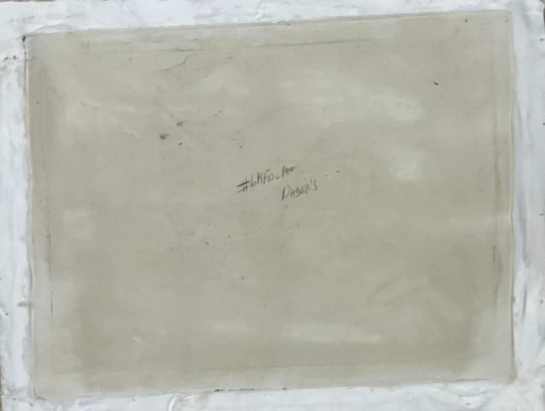 Andre Blaise 12"x16" Fish On A Horse Acrylic on Canvas Unframed Painting#6MFN