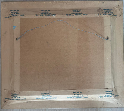 Dieudonne Cedor (1925-2010) 20"x24" Vodoo Dance 1987 Oil On Canvas Painting #1CZ