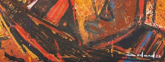 Philippe Dodard 36"x24" Mariage d’ Amour 2026 Acrylic on Canvas Unframed Painting #37JN-HA