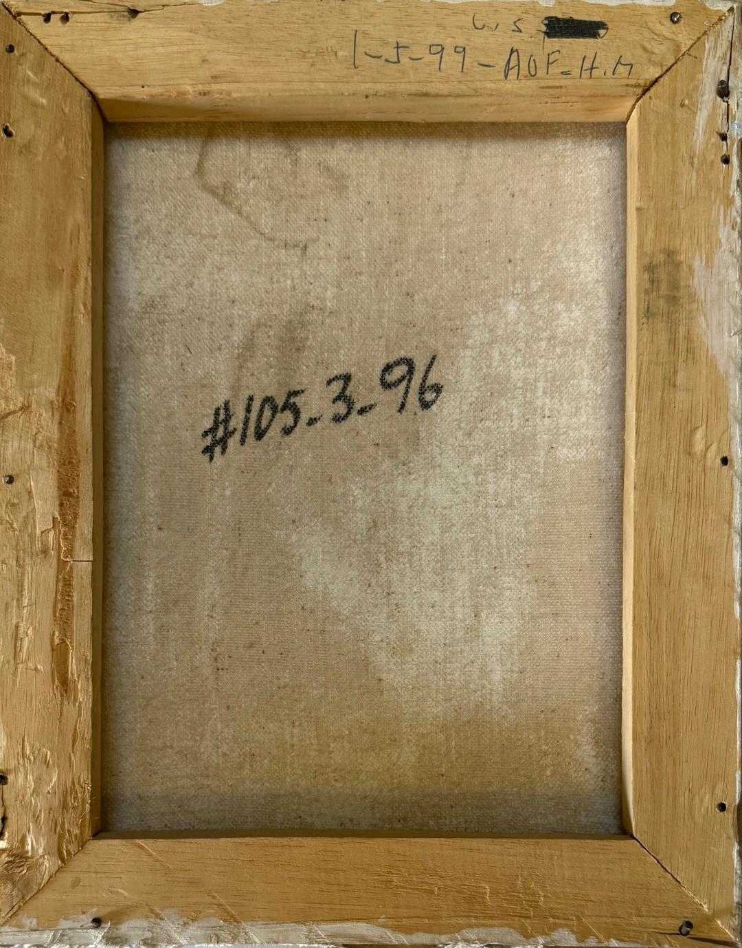 Ernst Louizor (Haitian, 1938-2011) 10"x8" Marketplace 1999 Oil on Canvas Unframed Painting #1MFN