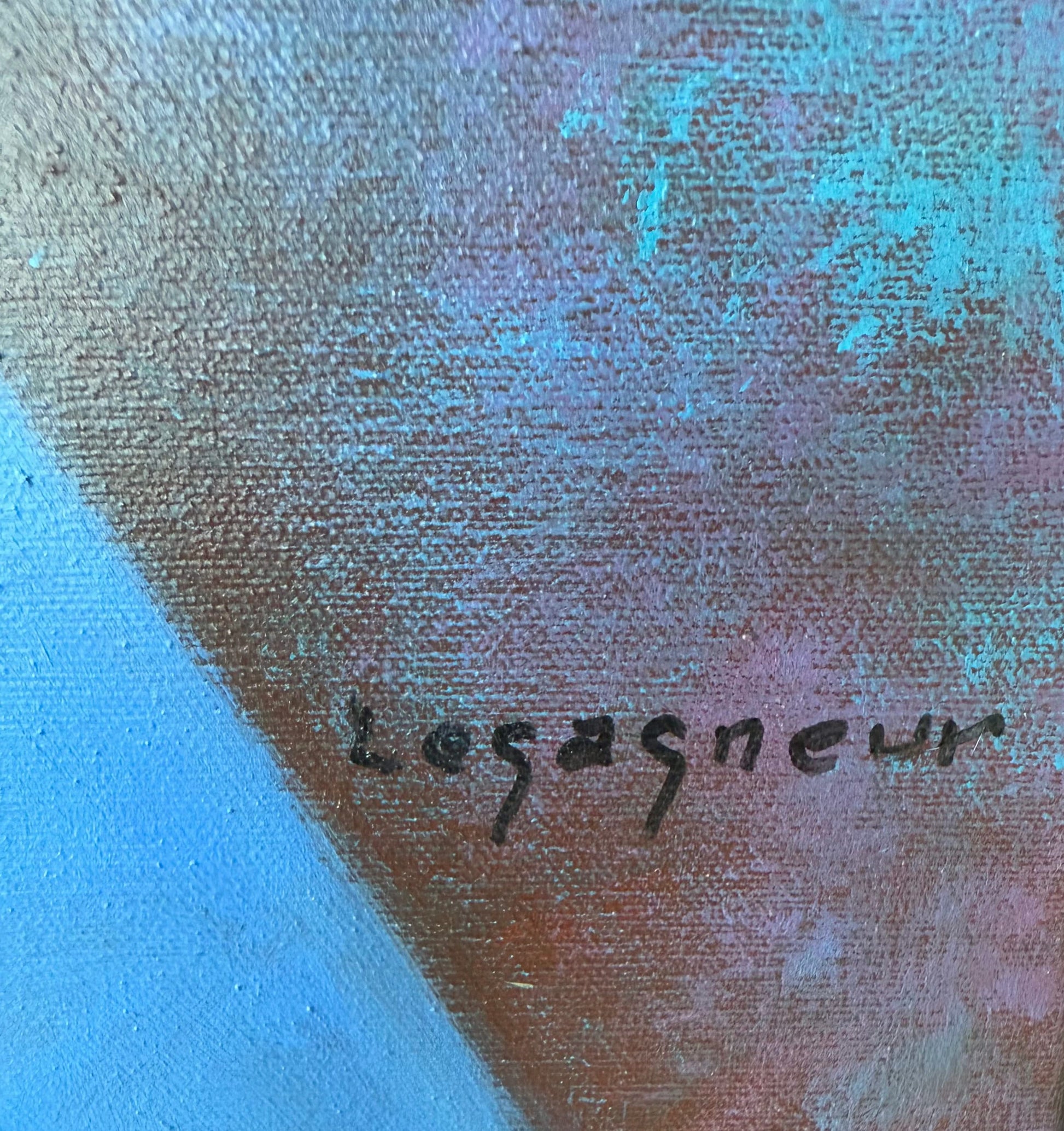 Jean Claude Legagneur Signature Painting#2CC