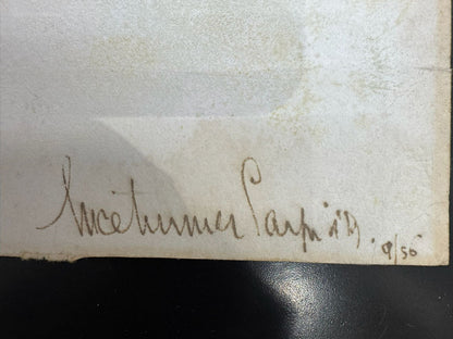 Luce Turnier 14"x21" Man From Back 1956 Watercolor on Paper Unframed #1GN-HA