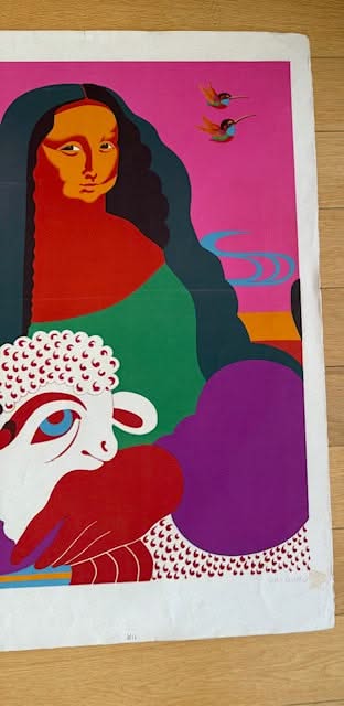 Nicolas Garcia Uriburu (Argentina, 1937-2016) 24.5"x20" Limited Edition 212/400 on Thick Paper #1GSN-NY