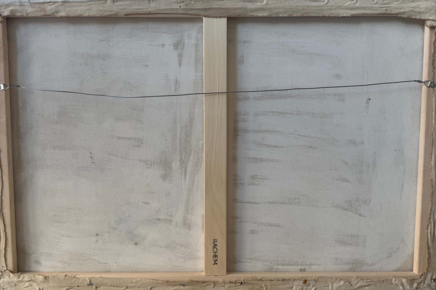 Lamarre Sanon 24"x36" Tropical Water Birds 1994 Oil on Canvas Unframed Painting #2CZ