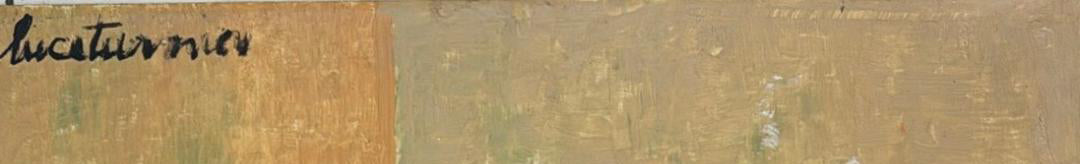 Luce Turnier 24"x20" The Pose c1960 Acrylic on Board Unframed Painting#2502GN-HA