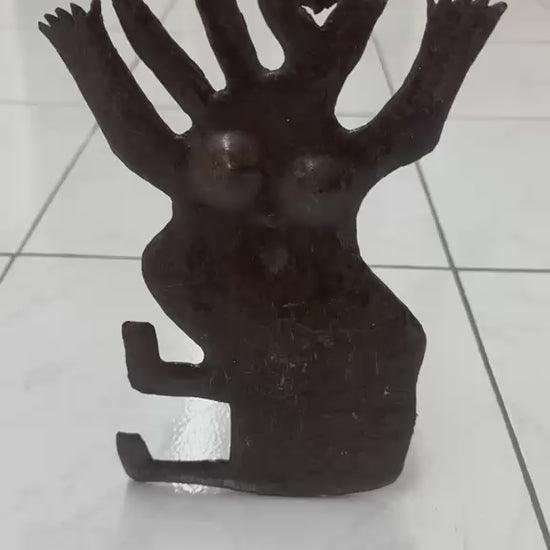 Video of sculpture by Georges Liautaud