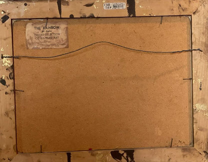 Gesner Armand (1936-2008) 12"x16" The Pigeons c1970 Oil on Board Painting #1HL