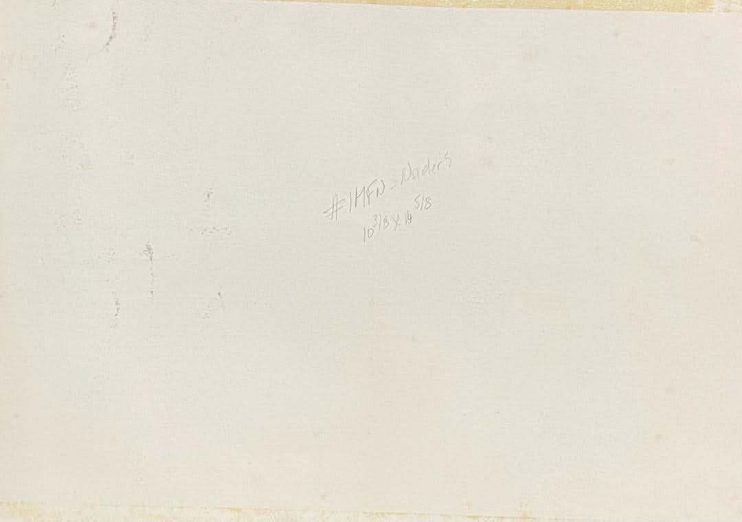 Luis Caballero (Colombian, 1947-1995) 10 ⅜" x 14 ⅝" Untitled Nude c1980 Charcoal Drawing on Paper #1MFN