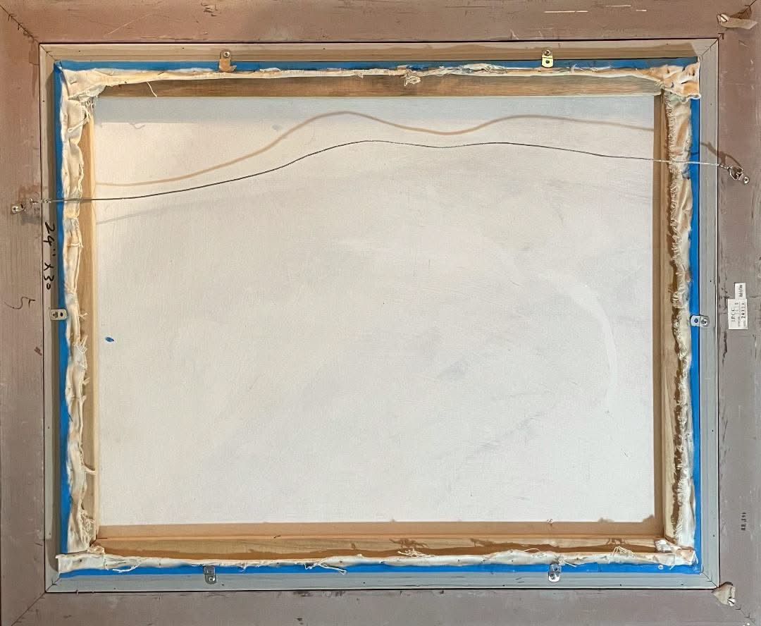 Esperanta Delmat 36"x24" Coconuts of Haiti 1991 Acrylic on Canvas #1HL