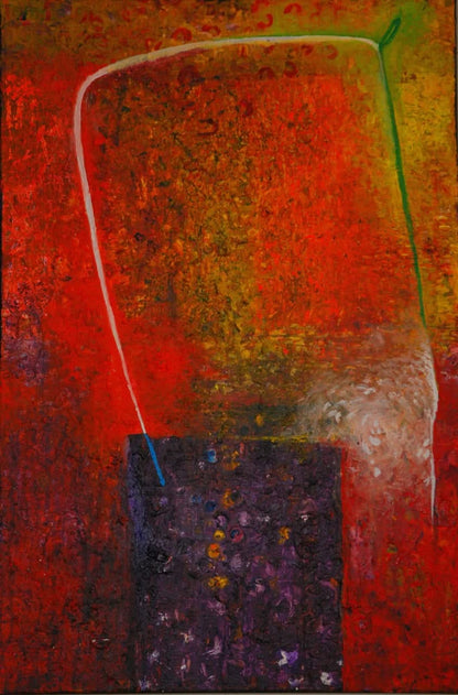 Pascal Smarth 30"x20" Envolee- Etude#1  Acrylic on Canvas 2014