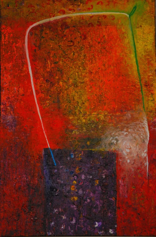 Pascal Smarth 30"x20" Envolee- Etude#1  Acrylic on Canvas 2014