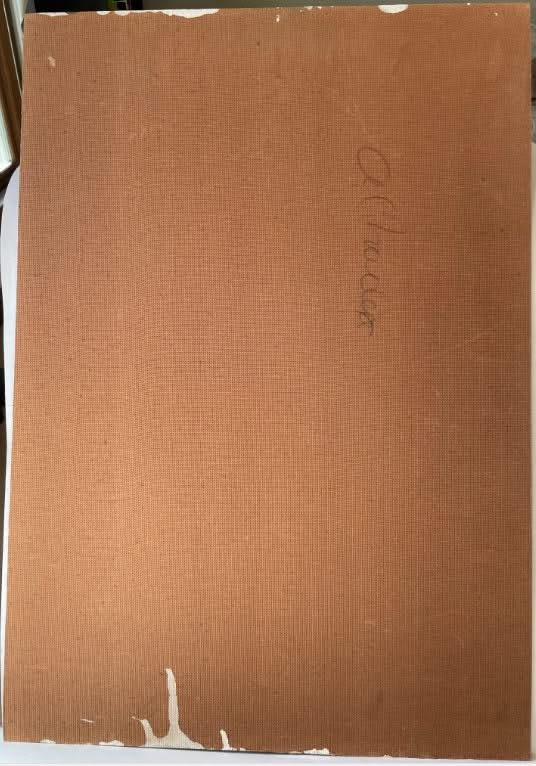 Lafortune Felix (Haitian, 1933-2016) 32"x22.50" A CHADEA 1991 Oil on Masonite Painting-Unframed #4NP