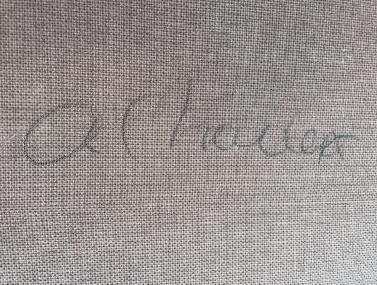 Lafortune Felix (Haitian, 1933-2016) 32"x22.50" A CHADEA 1991 Oil on Masonite Painting-Unframed #4NP