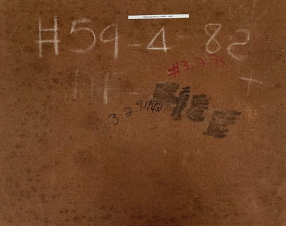 Othon Obin 16"x20" Rural Scene 1980 Oil on Masonite Painting #3-2-95MFN