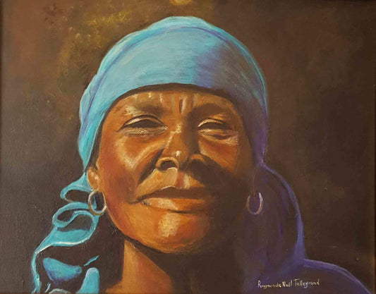 Raymonde Talleyrand 16"x20" Strong Woman 2018 Acrylic on Canvas #19RT