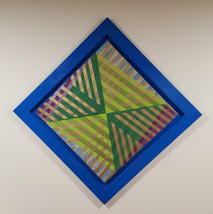 Rudolph Jean-Louis 29"x29" Zwolfart1 2020 Acrylic and Spay on Wood #1