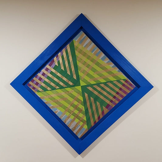 Rudolph Jean-Louis 29"x29" Zwolfart1 2020 Acrylic and Spay on Wood #1