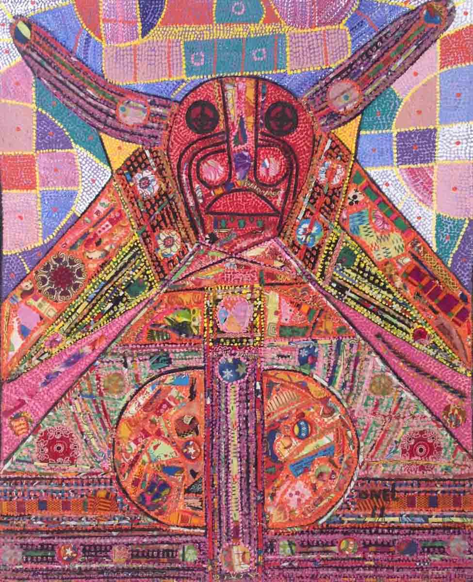 Onel (Lionel Paul) 20"x24" Untitled  Oil on canvas #1132GN-HA