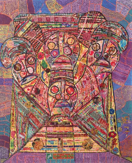 Onel (Lionel Paul) 22"x26" Untitled Oil on Canvas #2862GN-HA