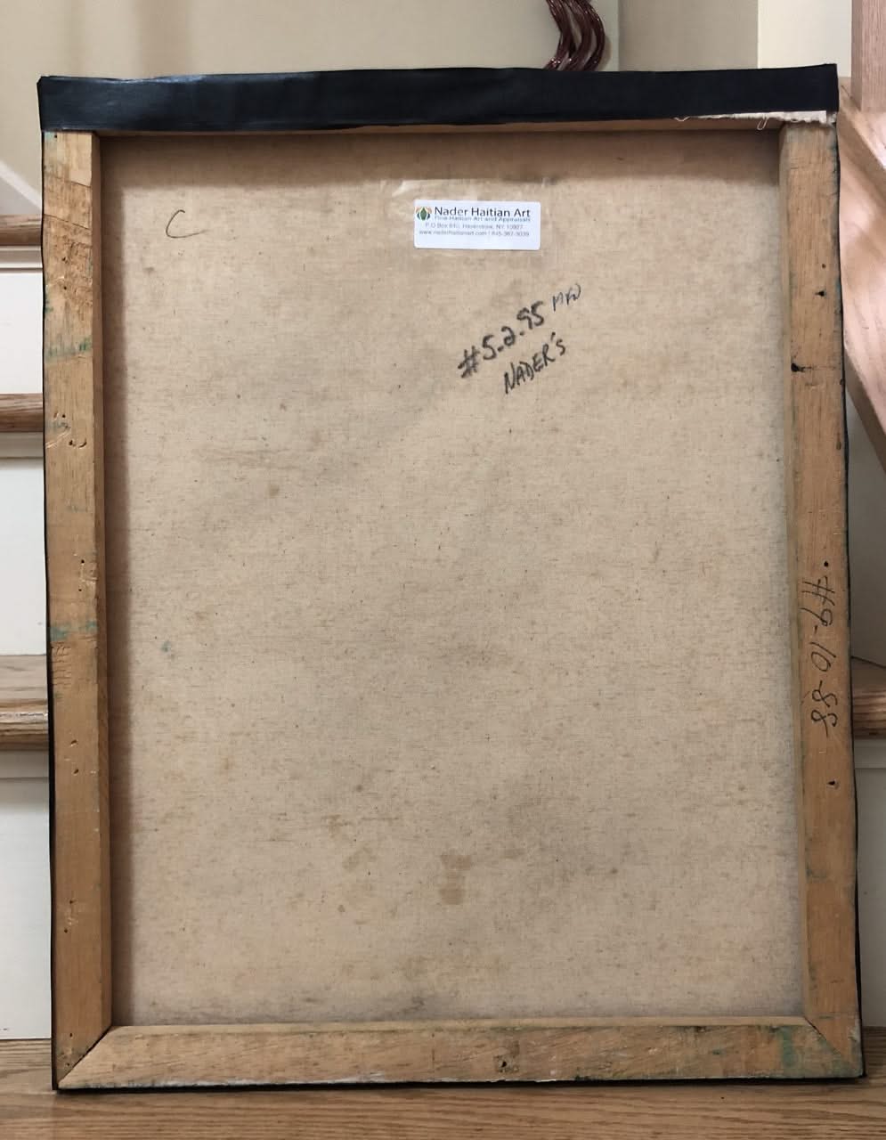 AIDA Dostaly 20"x16" Rural Scene c1980 Oil on Canvas  #5-2-95MFN