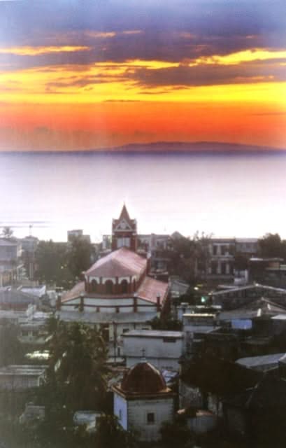 Haitian Postcard: Sunrise in the city of Jeremie, Haiti