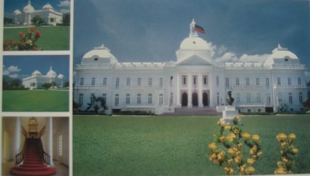 Haitian Postcard: National Palace in PAP , Haiti