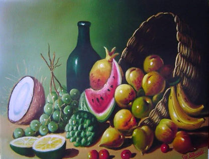 Philippe Claude 16"x20" Still Life 2001 Oil on Canvas  #1M-1-01MFN