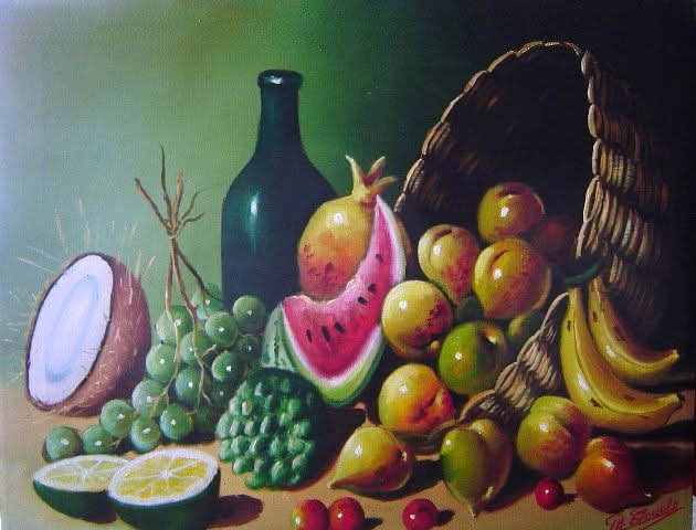 Philippe Claude 16"x20" Still Life 2001 Oil on Canvas  #1M-1-01MFN